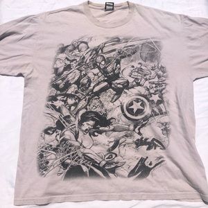 90’s y2k marvel graphic tee